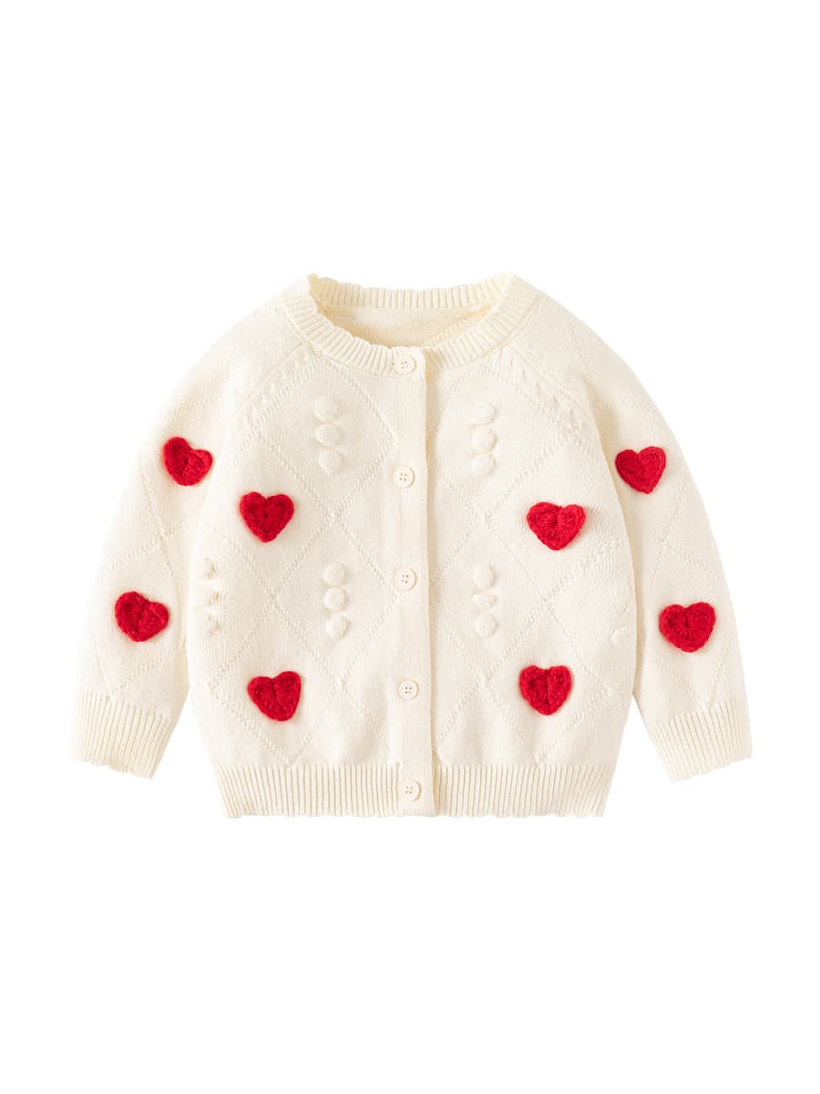 Embroidered Cardigan Sweater
